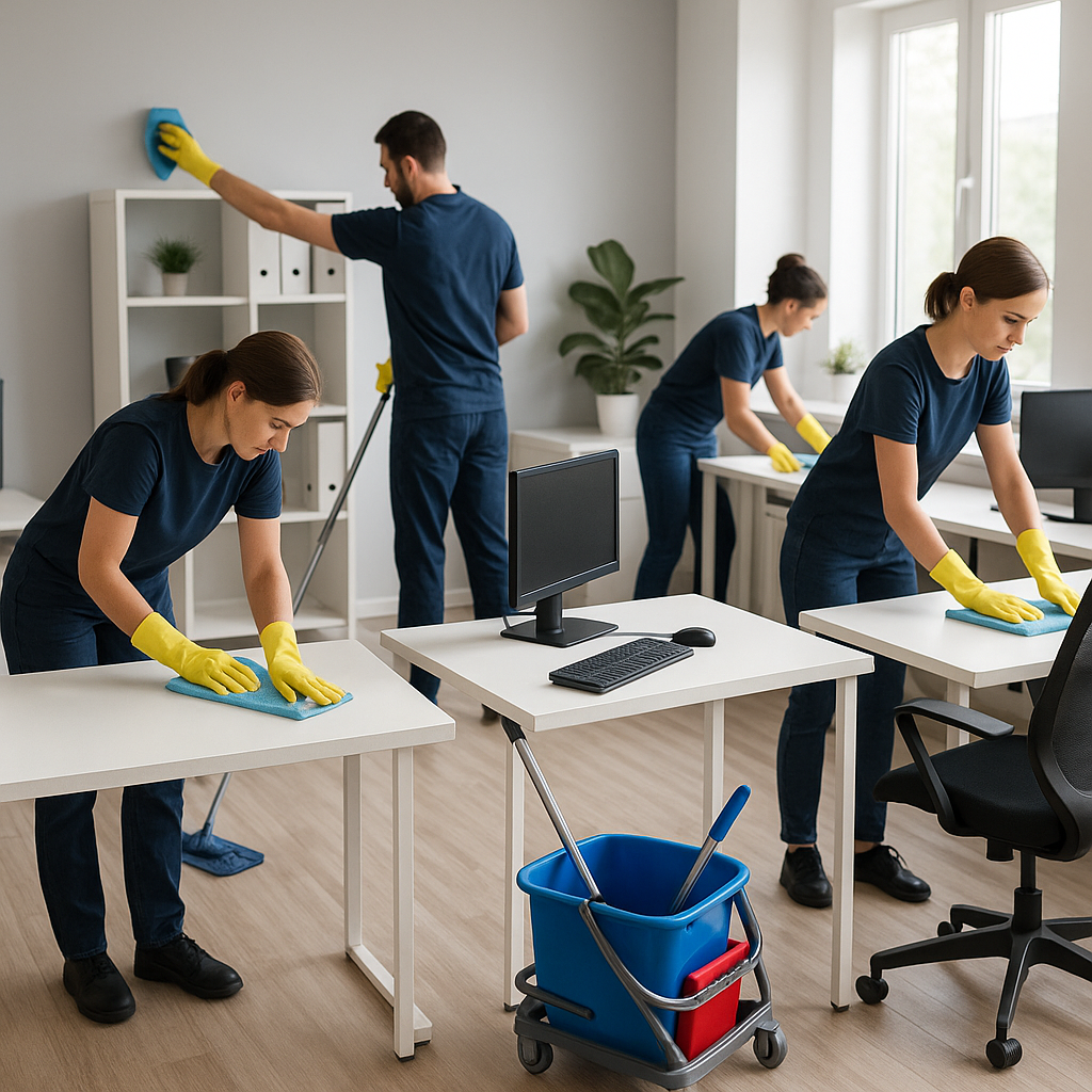 Nettoyage de locaux professionnels